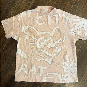 Acne Studios City Rat / Welcome to Stockholm T-Shirt, size small
